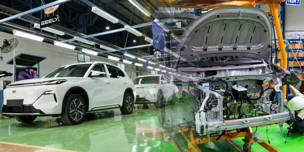 Produksi Geely EX2 Ditingkatkan Untuk Memenuhi Permintaan